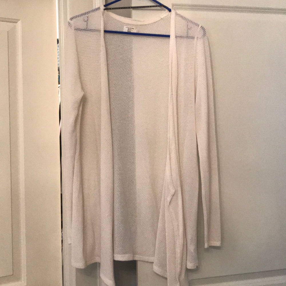 Cream cardigan